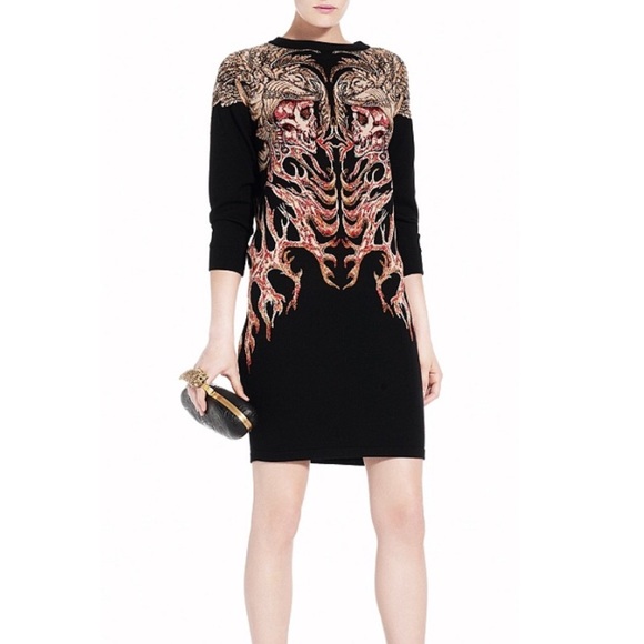 Alexander McQueen Hells Angels Sheath Dress